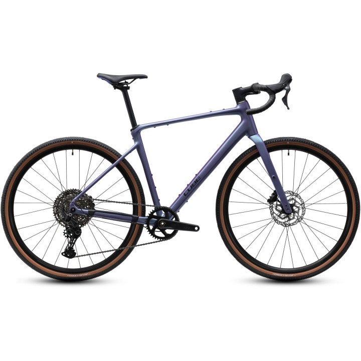 CUBE NUROAD PRO MYSTICPURPLE'N'BLACK 2027| LAROUELIBRE.FR