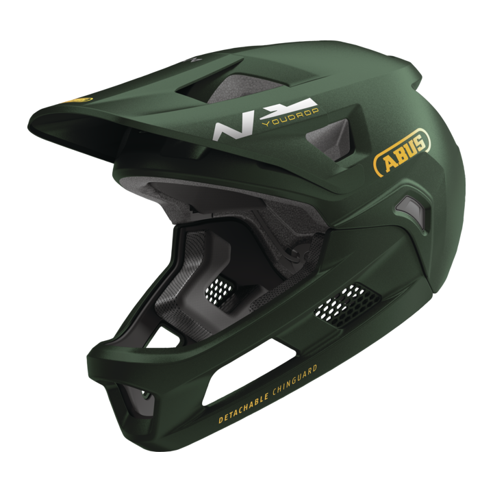 CASQUE ABUS YOUDROP FF GREEN MOSS| Accessoires et équipements ...