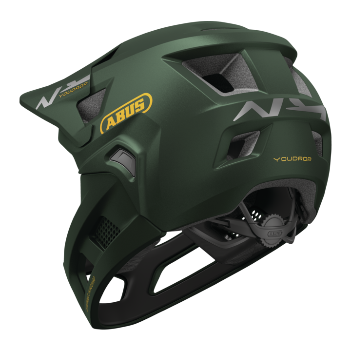 CASQUE ABUS YOUDROP FF GREEN MOSS| Accessoires et équipements ...