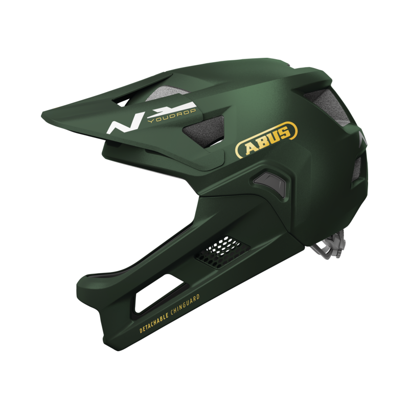 CASQUE ABUS YOUDROP FF GREEN MOSS| Accessoires et équipements ...