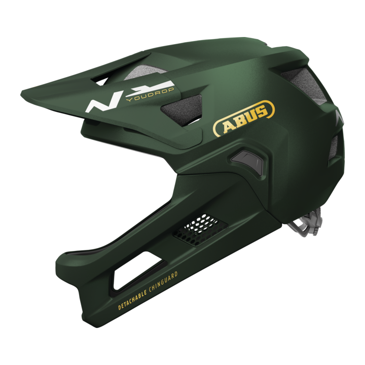 CASQUE ABUS YOUDROP FF GREEN MOSS| Accessoires et équipements ...