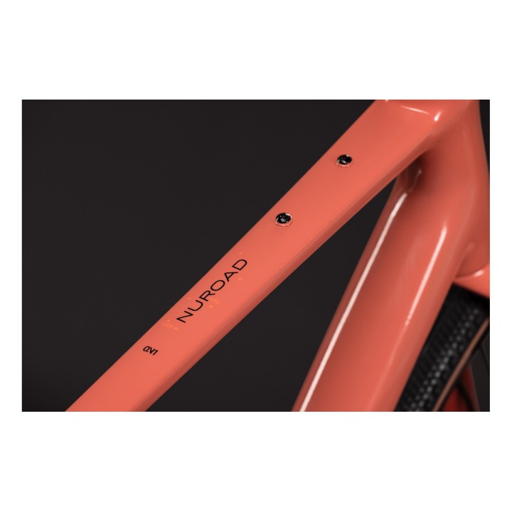 CUBE NUROAD ONE SPICYPAPAYA'N'BLACK 2027 | LAROUELIBRE.FR