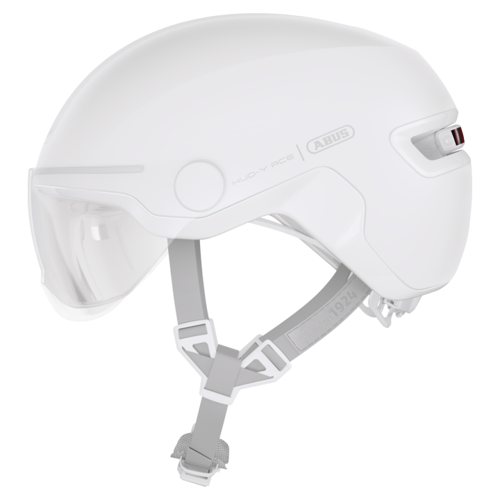 CASQUE ABUS HUD-Y ACE PURE WHITE| Accessoires et équipements ...