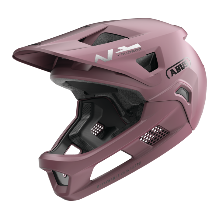 CASQUE ABUS YOUDROP FF BLUSH RED| Accessoires et équipements ...
