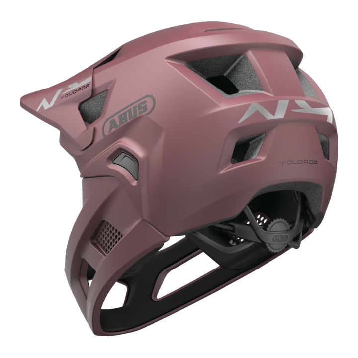 CASQUE ABUS YOUDROP FF BLUSH RED| Accessoires et équipements ...