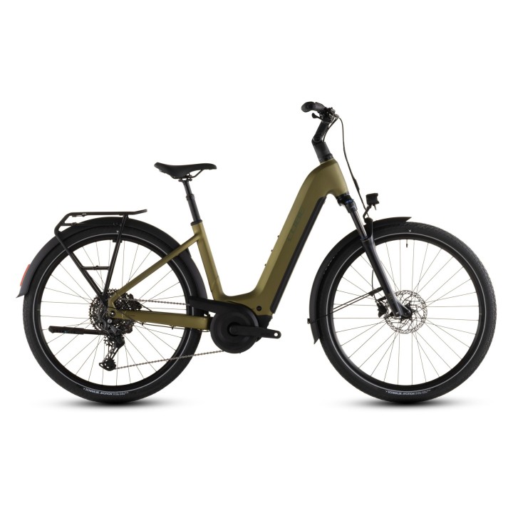 CUBE TOURING HYBRID PRO 800 GOLDENLIME'N'BLACK 2026 | Accessoires et équipeme...