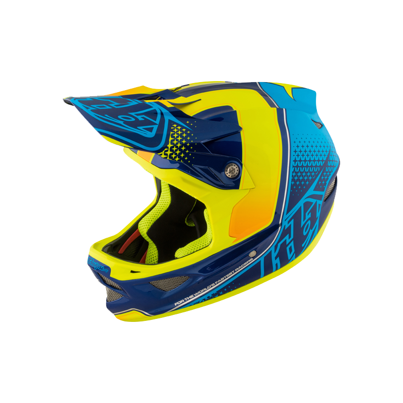 TROY LEE D3 COMPOSITE STARBURST YELLOW (M) TROY LEE D3 COMPOSITE STARBURST YELLOW (M)