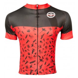 MAILLOT NISSA NOIR/ROUGE