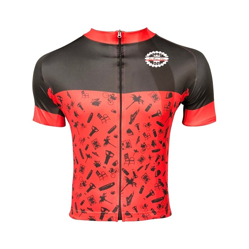 MAILLOT NISSA NOIR/ROUGE