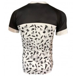 MAILLOT NISSA NOIR/BLANC