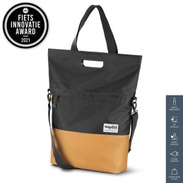 SACOCHE URBANPROOF ARRIERE GRIS MOUTARDE| Accessoires et équip...