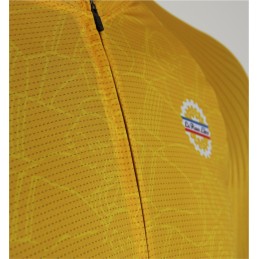 MAILLOT LA ROUE LIBRE PELOTON OR| Accessoires et équip...