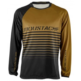 MAILLOT MOUSTACHE MANCHES...