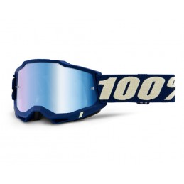 MASQUE 100% ACCURI 2 DEEPMARINE MIRROR BLUE LENS| Accessoires et équipements pour vélo