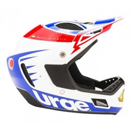 CASQUE URGE DOWN O MATIC RR BLANC ROUGE BLEU | Accessoires et équipements ...