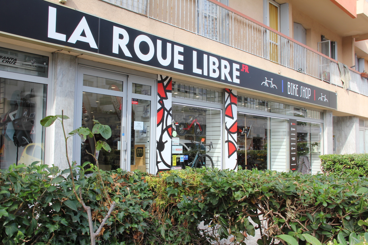 Magasin de vélo à Cagnes