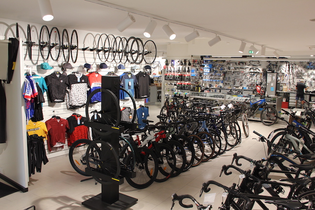 Magasin de vélo à Nice